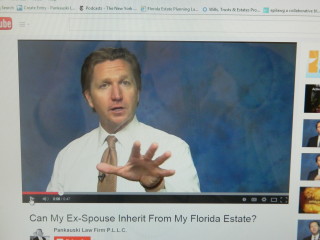 post about Can my ex-spouse inherit from my Florida estate?