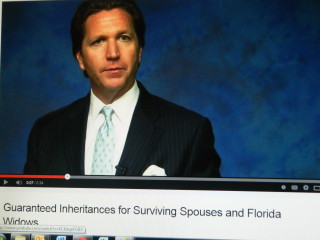 post about What are my survivor rights to the Florida estate as widow? a new Florida probate video looks at GUARANTEED survivor rights for Florida spouses and widows