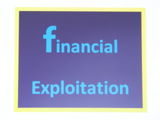 post about Florida’s Financial Exploitation Law