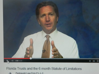post about Free Florida Trust Video — 6 month statute of limitations for Florida Breach of Trust Lawsuits