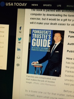 post about Pankauski’s Trustee’s Guide Featured in USA Today: July 15, 2015